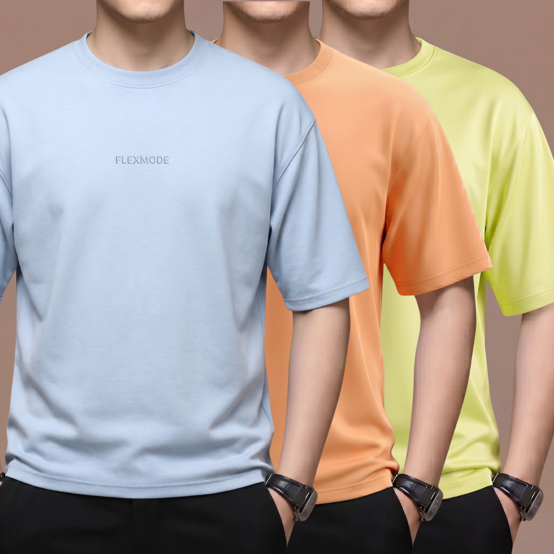 Drop Shoulde  T-shirt Premium fabrics Heavy Feel. Clean Look.Drop Shouldr Tee